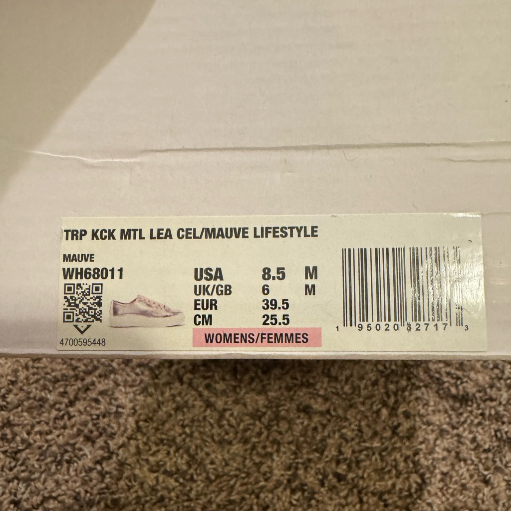 Keds Women’s Triple Kick Platform Leather Sneakers Size 8.5 New In Box — image 7 of 8